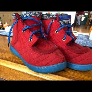 Red Lobben Boots - Size 43, 9.5